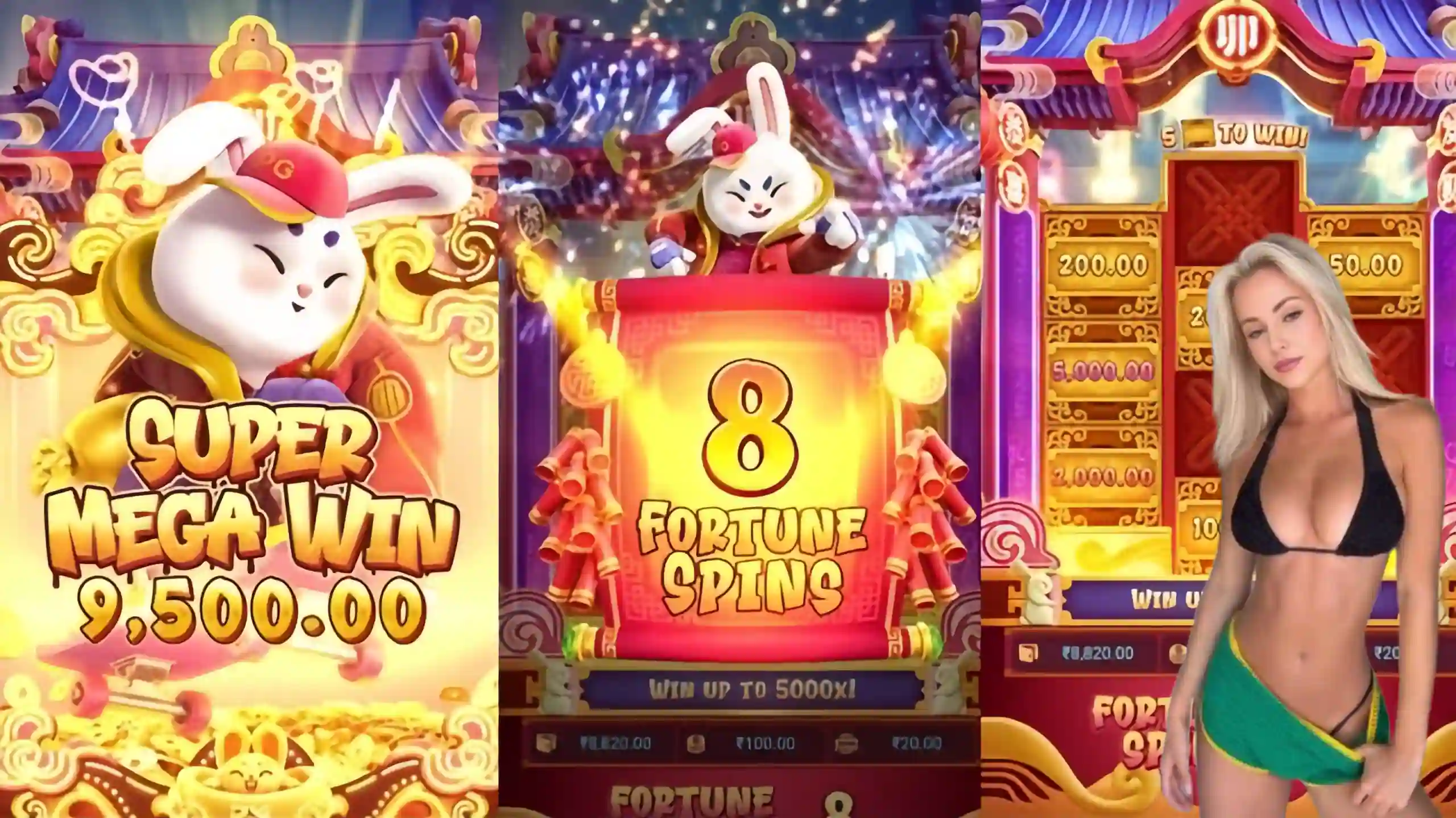Wild Expansivo Fortune Rabbit virpg - Coelho Dourado que Expande